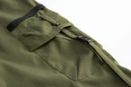 Men's sportswear pants are simple, versatile, retro and fashionable with large pleated pockets for outdoor work