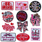 Valentine's Day Emblem Clothing Accessories Badge Sticker Embroidered Embroidery Sticker Iron-on Patches