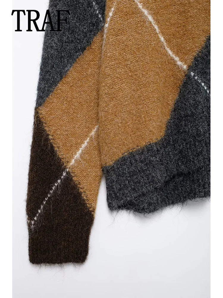 Women's Sweater New Autumn New Fashion Sweaters for Women Long Sleeve Pullover Casual Knitwear Top ﻿