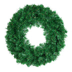30/40/50cm Artificial Green Wreath PVC Wall Wreaths Seasonal Home The Wreath Christmas Ribbon Wreath Front Door Fall Wreaths