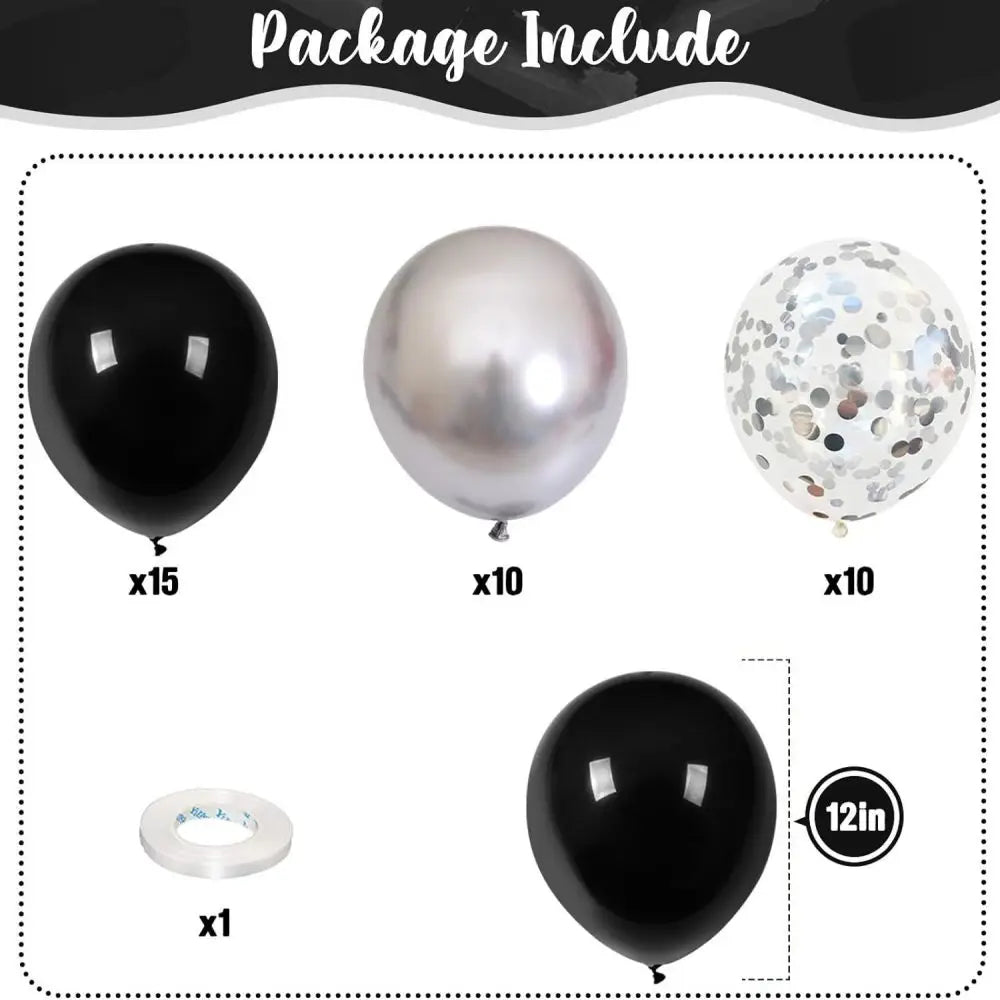 Balloons Valentine's Day Birthday Wedding Decorations Pink Happy Anniversary Arch for Structure Baby 1 Year  Gender Revelation