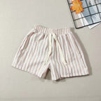 Children's Shorts Children's Pants Single Item Pants Pure Cotton Boys Casual Pants Girls Shorts Baby Jackets Pants British Style