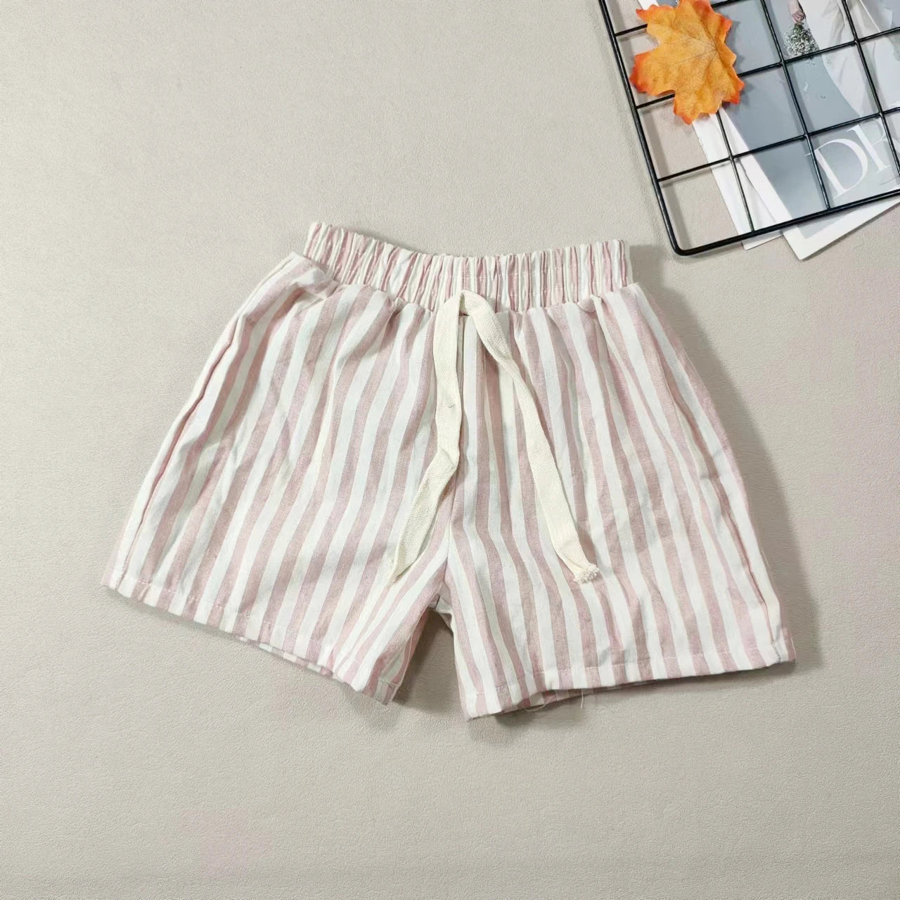 Children's Shorts Children's Pants Single Item Pants Pure Cotton Boys Casual Pants Girls Shorts Baby Jackets Pants British Style