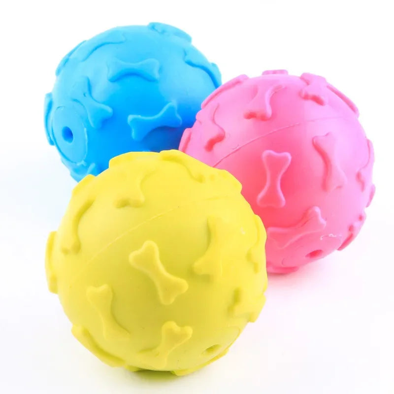 Cute Dog Toy Chew Rubber Toys for Small Dog Bite Resistant Non-toxic Pet Puppy Toys Interactive Training Pet Toys