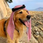 Pet Hats Headscarf Party Decoration Fun Costume for Party Role Play Gathering Photo Cute Hat Pet Accessories for Small Cats Dogs