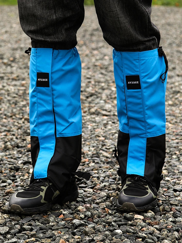 Waterproof Hiking Leg Warmer Gaiters for Men Women - Climbing Ski Camping Hunting Winter Outdoor Travel Legging Leg Covers