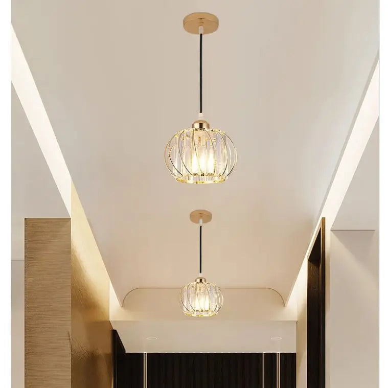 Light Luxury Living Room Chandelier Dining Room Master Bedroom Ceiling Light Corridor Aisle Light Modern Interior Decor Lighting