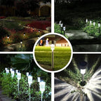 LED Solar Light Outdoors Landscape Spotlights Wireless Waterproof Outdoor Solar LED light  Atmosphere Lighting for Yard Garden