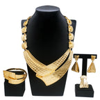 Jewelry For Women Necklace Rings Earrings Bracelet Set Fashion Simple Pendant Everyday Wear Nigerian Weddings  Jewelry Gifts