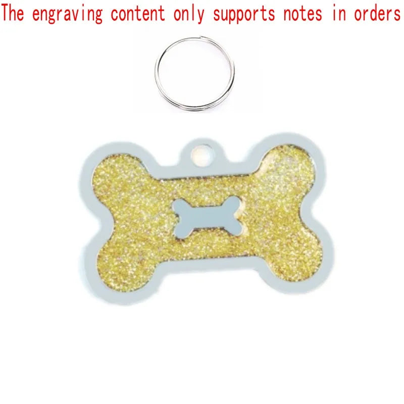 Personalized Custom ID Tag Pet Address Tags For Dogs Cats Engraved Collar Pendant Name Dog Tag Dogs Accessories Cats Items Custom Tags