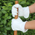 1 Pair Men Work Gloves Soft Cowhide Driver Hunting Driving Farm Garden Welding Security Protection Safety Mechanic Glove