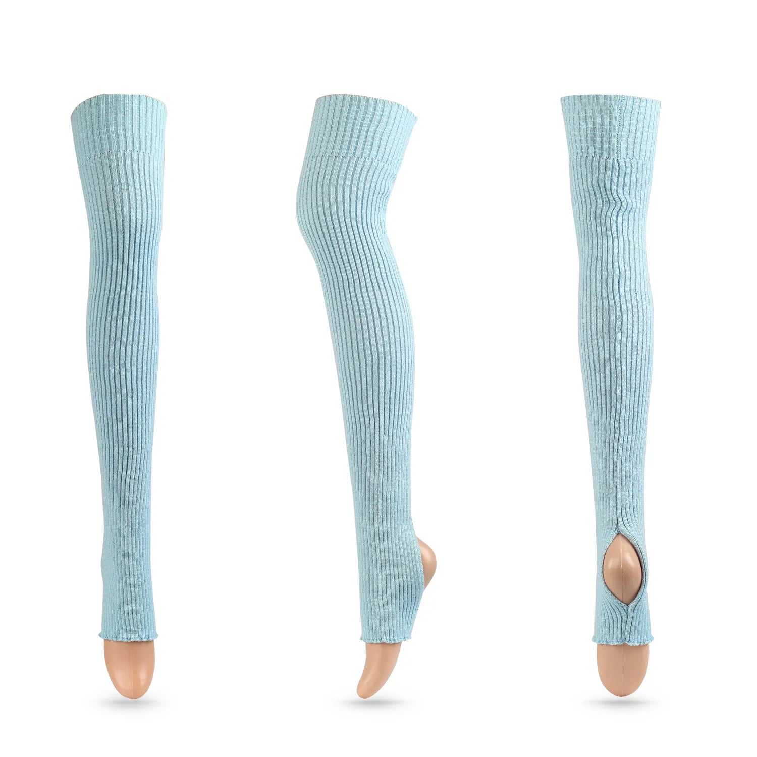 Leg Warmers New Adult Ballet Dance Stockings Yoga Warm Knit Shin Guard Sock Cover Extended Above Knee Stacking Socks 1 Pair