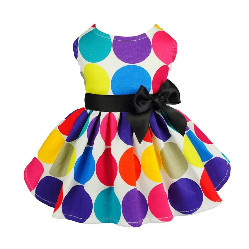 Pet Dresses Pet Dress For Dogs Cats Cozy Summer Puppy Skirt Pet Dress Sundress Princess Party Small Dog Skirt Outfit Dog Clothes