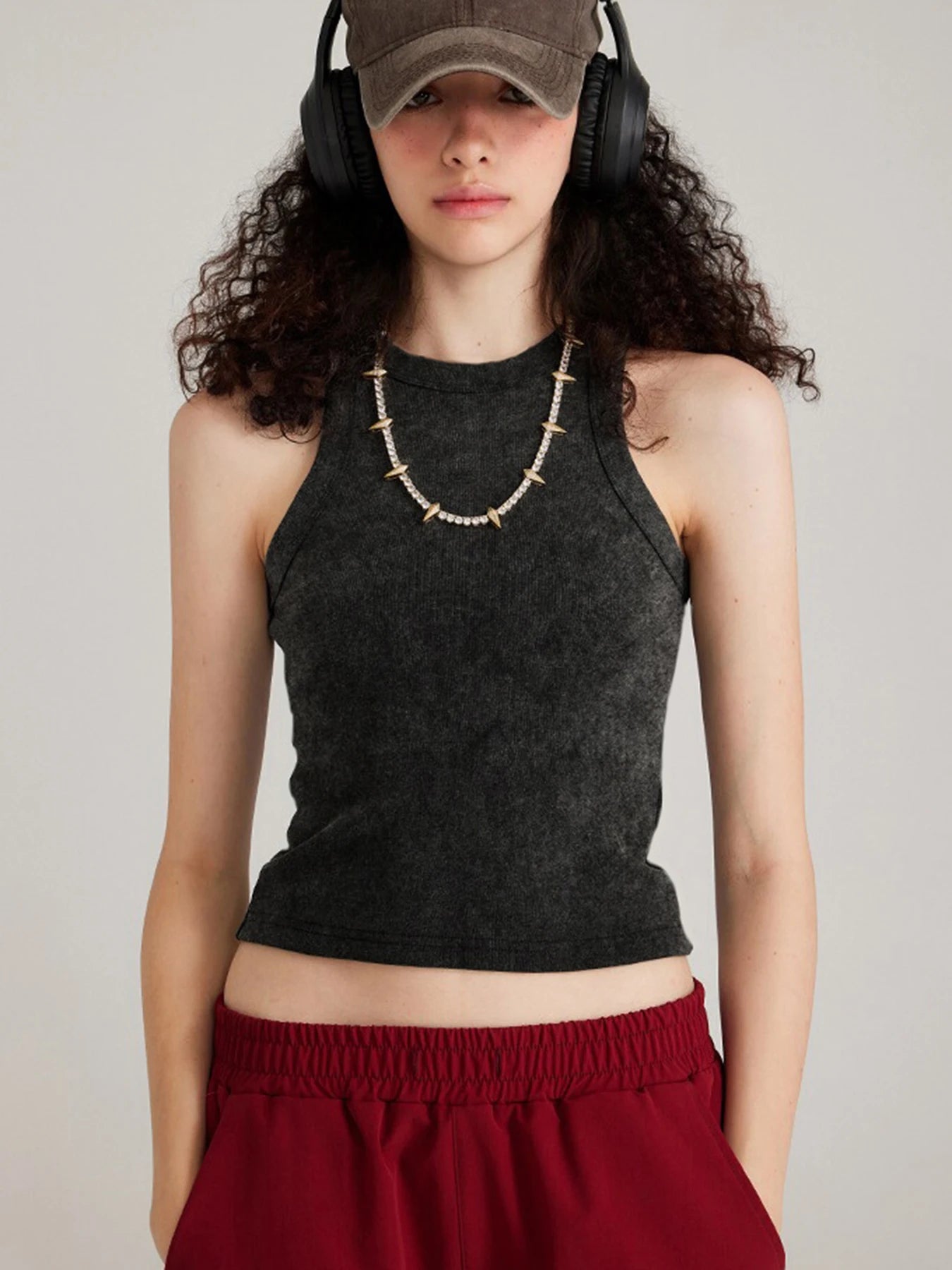 Summer Tight Tank Top Breathable And Comfy Sleeveless Ves For Women's Summer Outfits Camisole Tank Top Beauty Back Underwear