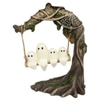 Halloween Themed Halloween Swing Ghost Ornament Handicraft Statue Spooky Ghosts Decor Funny Doll Model