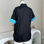 name-branded clothes Pet Grooming Work Clothes Breathable Pet Shop Uniforms Blue Pet Groomer Short Sleeve Top Non Stick Hair Smock Anti Hair Trousers