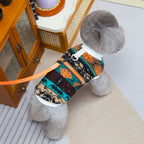 Winter Dog Sweater for Small Dogs, Soft Thermal Fleece Dog Clothes Chihuahua Yorkie Puppy Sweater Pet Pullover with Leash Ring