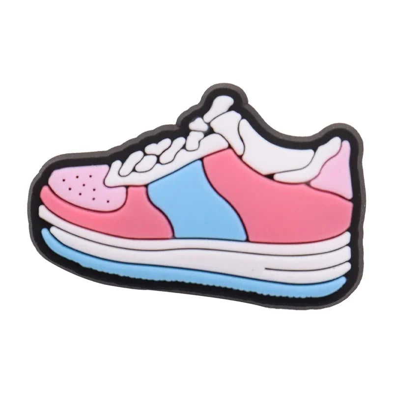 Pink Suitcase Shoe Charms for Crocs Accessories Sandals Men Clogs Pins Women Badges Girls Jeans Kids Decorations Buckle Shoes