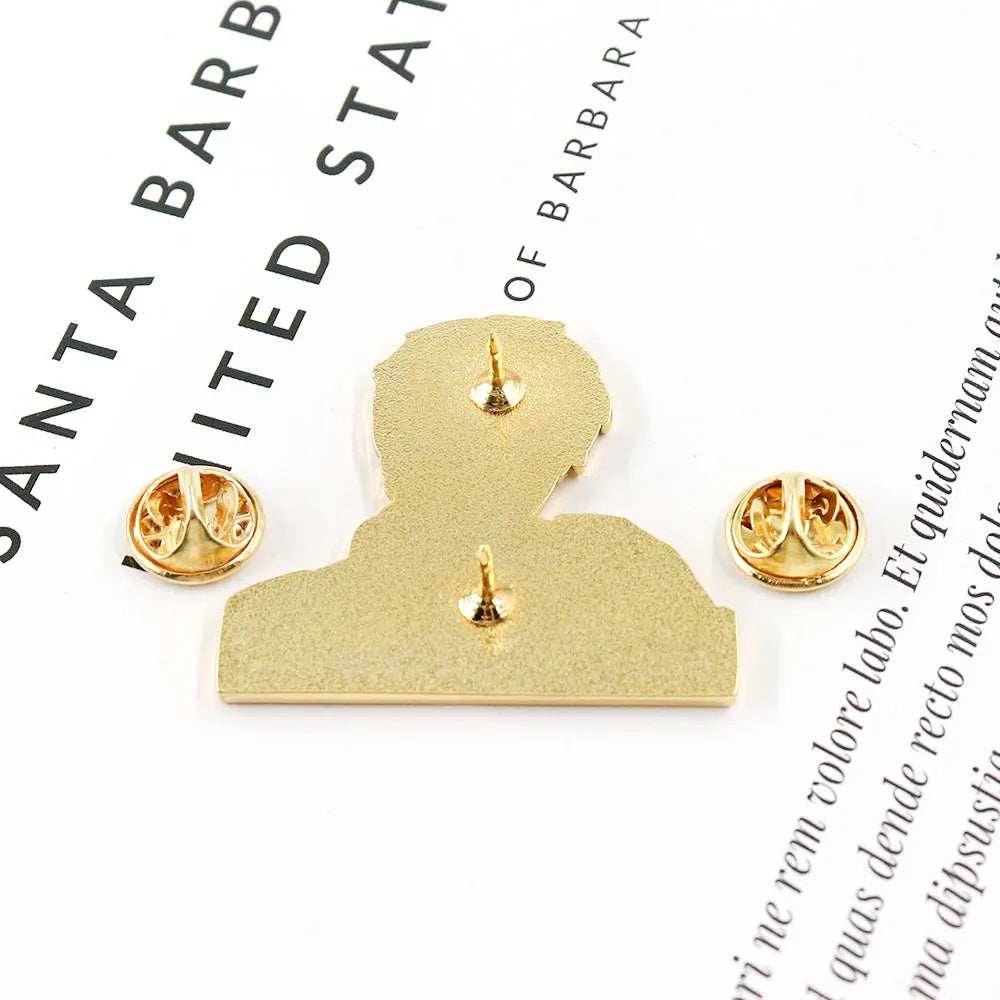 Luxury Brooches For a Subtle Yet Sophisticated Touch Applied To Clothing Backpack Decorate Badge Metal Enamel Pin Friend Gift