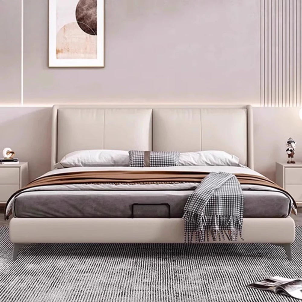 Bedroom Aesthetic Bed Modern Luxury King Lounge Bed Two Persons Sleeping Muebles Para Dormitorio Home Furniture Decoration