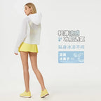 Summer Lightweight, Breathable, UV Resistant Skin Clothing, Loose and Breathable Outdoor Sunscreen Clothing for Women