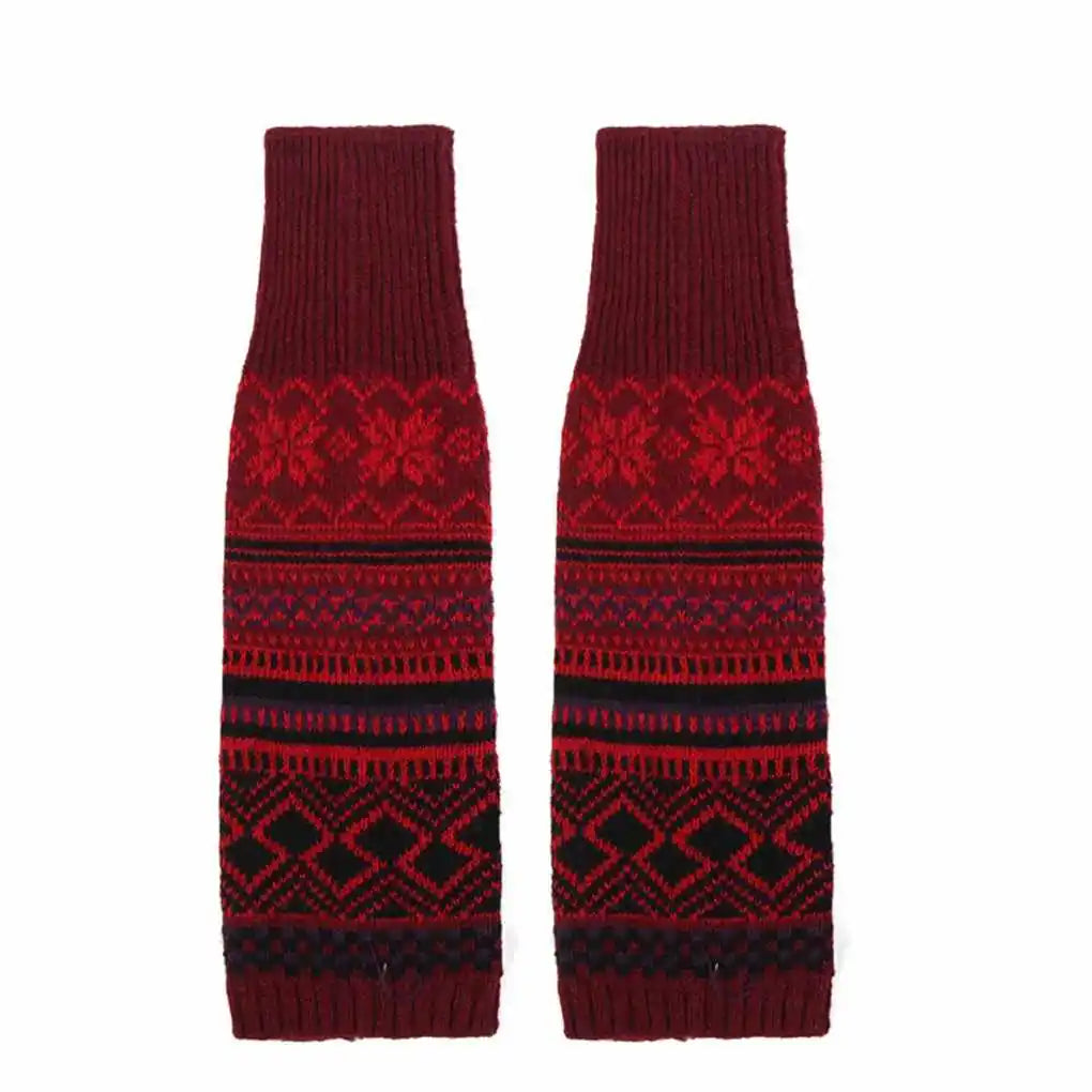 Exquisite Craft Leg Warmer Socks Warm And Stylish Addition To Winter Fashion Fashion Leg Warmers
