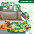 Pet Sniffing Mat Dog Interactive Flower Slow Feeding Training Pad Puzzle Treat for Dogs Cats Rabbits Foraging Skills