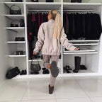 Women's Coats Autumn and Winter Long-sleeved Casual Loose Warm Woolen Coats and Jackets Women Fashion Wool & Blends Coat