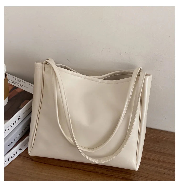 Women's Bag Simple Large Capacity Shoulder Bags For Women Waterproof Tote Bag Daily Commuting Handbag