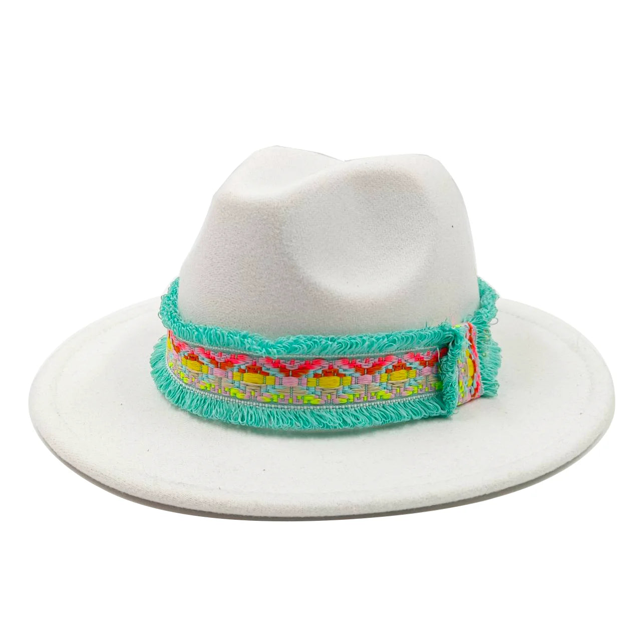 Fedoras 9.5cm Hat Bow Ribbon Feather Accessories Autumn and Winter Men's and Women's Hats Fashion Wide brimmed hats for women