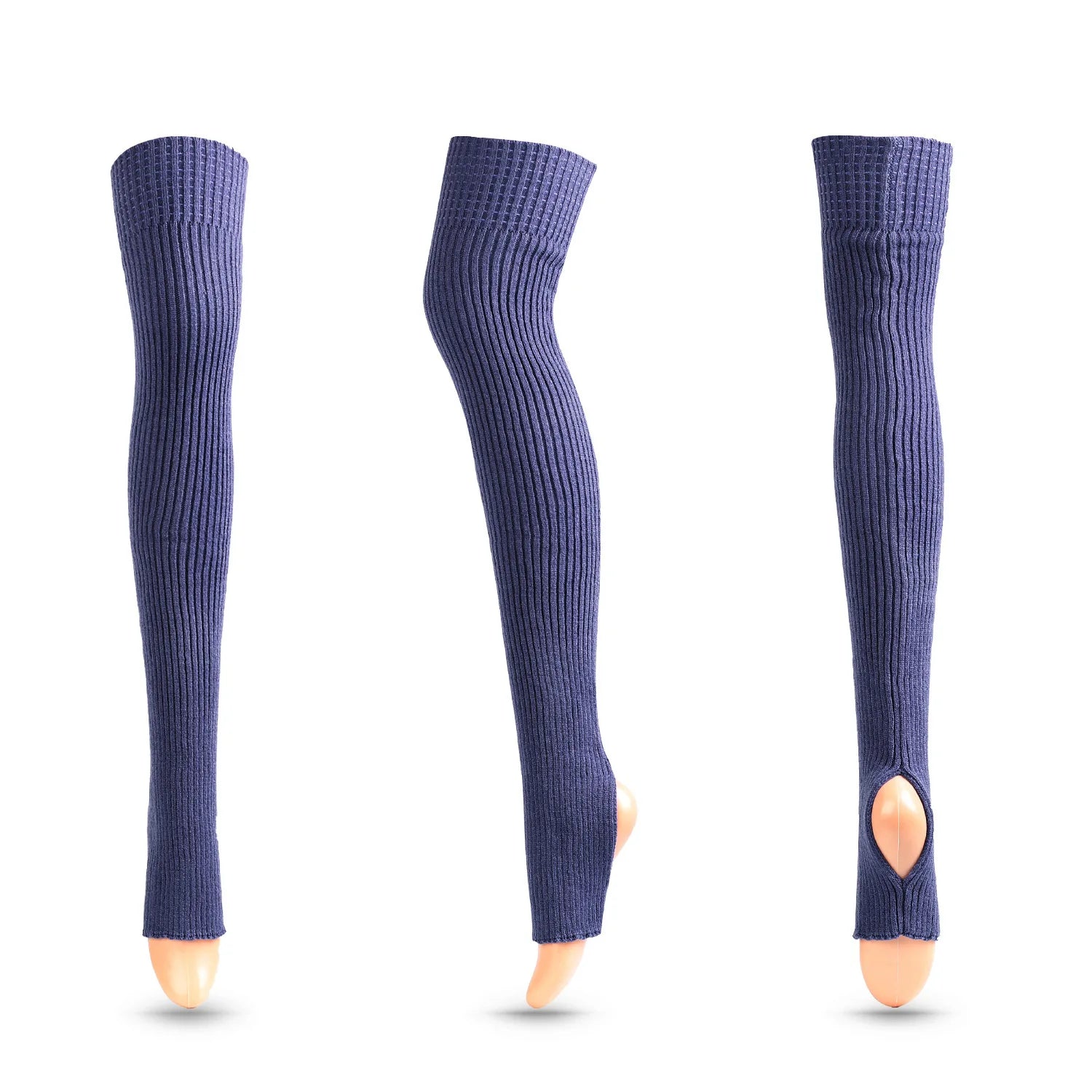 Leg Warmers New Adult Ballet Dance Stockings Yoga Warm Knit Shin Guard Sock Cover Extended Above Knee Stacking Socks 1 Pair