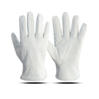 1 Pair Men Work Gloves Soft Cowhide Driver Hunting Driving Farm Garden Welding Security Protection Safety Mechanic Glove