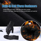 Winter Gloves for Men Women-Waterproof Thermal Glove for Cold Weather,Warm Gloves for Cycling,Snow,Touchscreen Finger