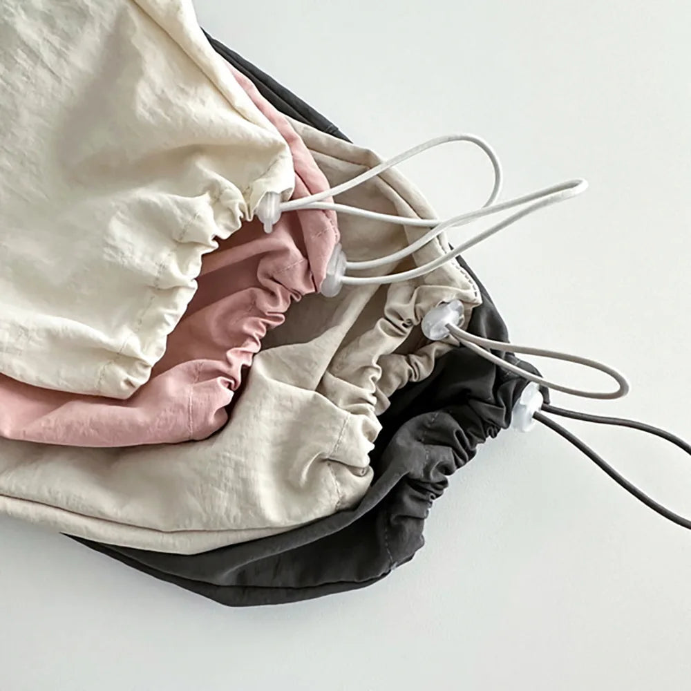 Children Pants 2024 Autumn New Korean Simple Fashion Boy's Trousers Solid Color All Match Girl's Pants Casual Trousers