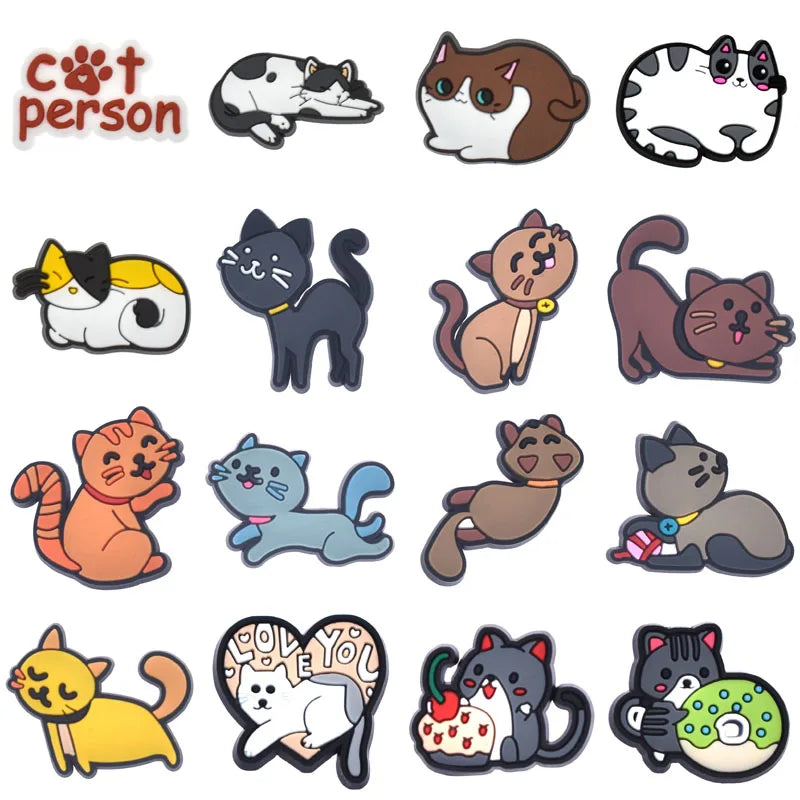 Shoe Charms for Crocs Accessories Dog Pet Badge Women Clogs Buckle Kids Pins Men Decoration Jeans X-mas Gift Shoe Accessories