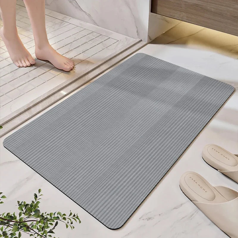 Bathroom Absorbent Carpet Quick-drying Non-slip Mat High Quality Diatom Mud Modern Home Decoration Simple and Easy To Care Rugs