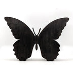 Easter Wooden Butterfly Carving - Gradient Glow Tabletop Decor, Handcrafted LED Light Animal Sculpture for Home Desk Decoration