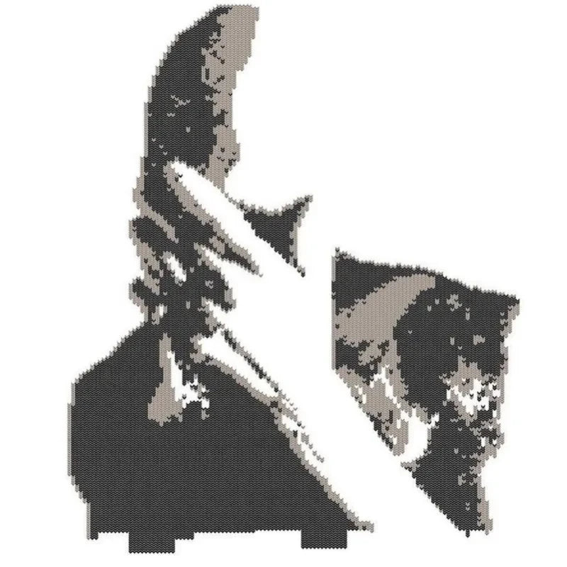 Women's Winter Sweater White Sweater Woman Character Pattern New Loose Retro Loose Knit Sweater Jacket Fashion