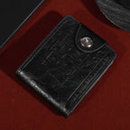 Men's Wallets With 100 US Dollar PatternWallet Male Leather Walet Photo Card HolderFashion Large Capacity Wallet Purse Bag