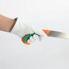 1 Pair Men Work Gloves Soft Cowhide Driver Hunting Driving Farm Garden Welding Security Protection Safety Mechanic Glove