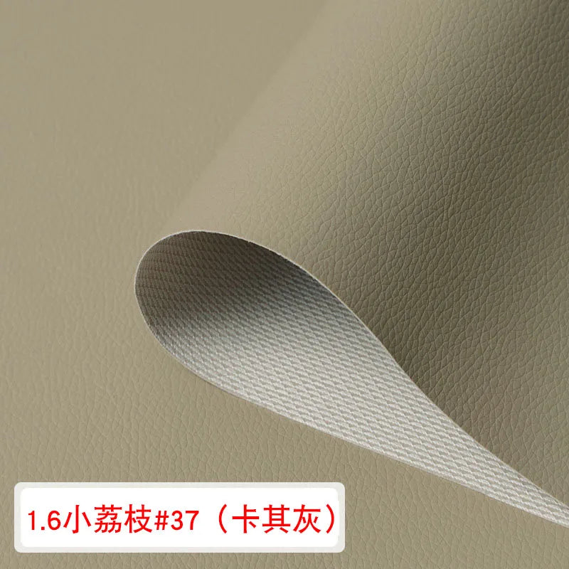 Artificial Leather For DIY Bag Material Fabric , Faux Leather Nice PU Leather 50*160cm Upholstery Furniture Fabric 0.65mm
