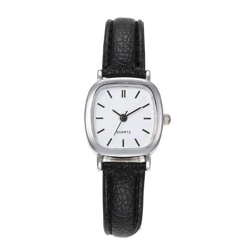 Casual Watch For Women Fashion Leather Watches Antique Simple Ladies Quartz Wristwatches Female Clock Gift Reloj Mujer