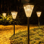 Outdoor Solar Lights Garden Lights Solar Powered Lamp Lantern Waterproof Landscape Lighting Pathway Yard Lawn Garden Decoration