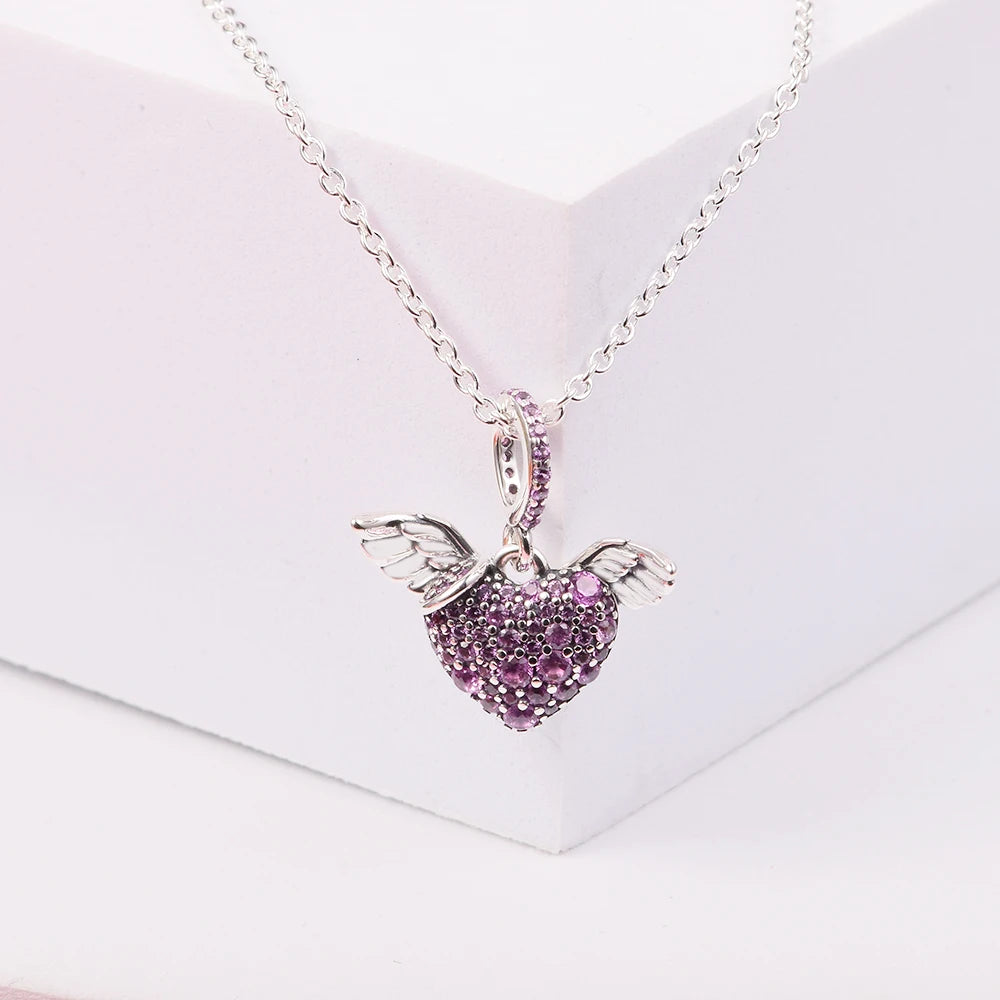 Valentine's Day 2022 Fashion S925 New Necklaces for Women Sterling Silver Collier Choker Jewelry Female Chain Necklaces