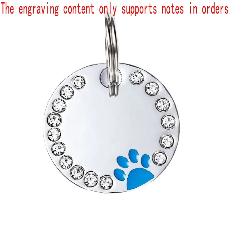 Personalized Custom ID Tag Pet Address Tags For Dogs Cats Engraved Collar Pendant Name Dog Tag Dogs Accessories Cats Items Custom Tags