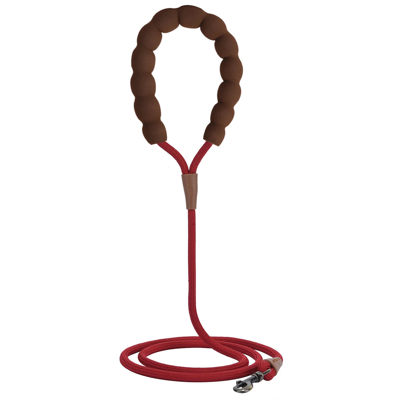 LL039--pet dog leash, 1.5-meter high density rope, soft handle, alloy buckle. Pet Leash