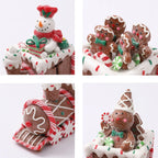 Christmas Ornaments Snowman Gingerbread Man Ice Cream Candy Train Christmas New Year Home Decoration Xmas Kids Gift Noel Navidad