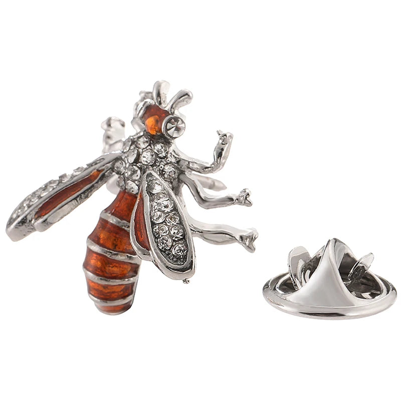 High quality men's and women's brooches cute animals dogs horses turtles lapels pins hats scarves badge accessories jewelry gift