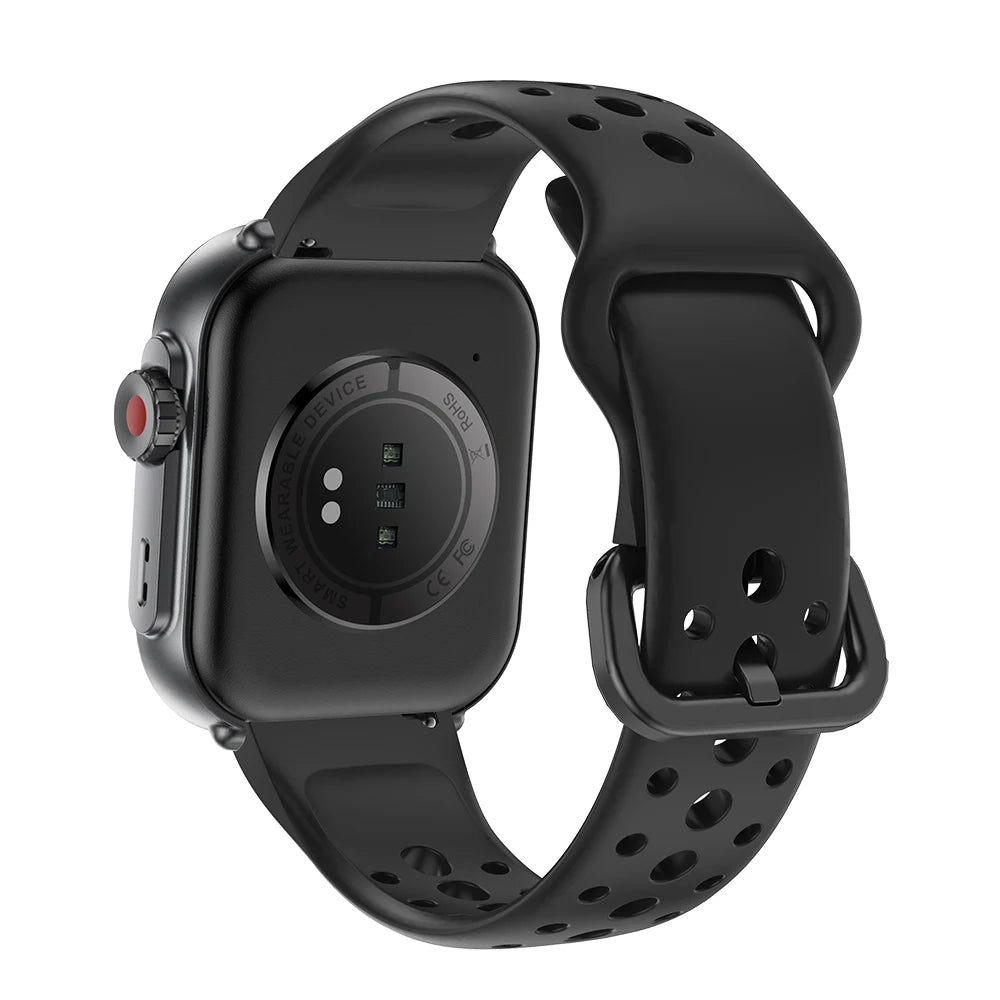 Smart Watch with 1.83-Inch Screen, 24-Hour Health Monitoring, Multiple Sports Modes, Information Reminders, Bluetooth Calling