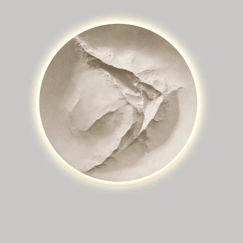 Modern living room interior plane painted Led wall light corridor hanging room bedside dining room hanging decoration